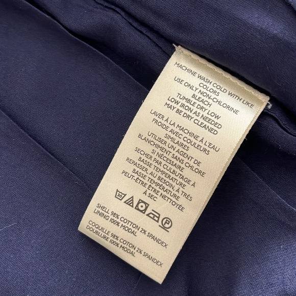 By Anthropologie Shrunken Cotton
Vest size L navy - Picture 9 of 9